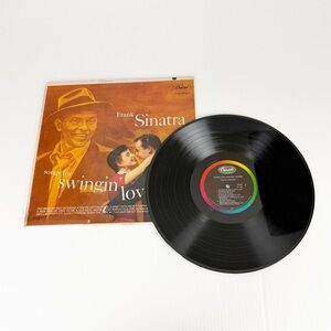 Vintage Frank Sinatra Songs for Swingin Lovers Capitol Vinyl Record LP W-653